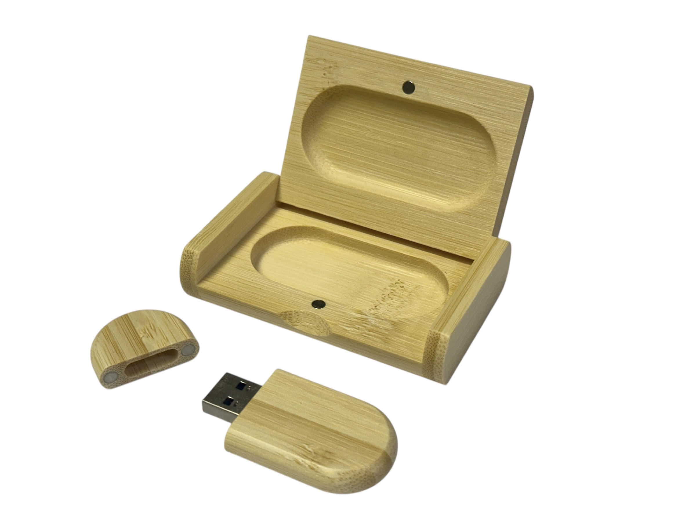 USB Flashdisk 16GB - bambus s gravírováním